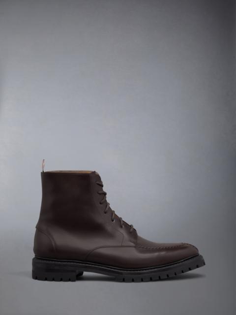 Thom Browne Classic Calf Commando Sole Apron Stitch Boot