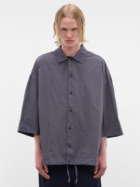 CASEY/CASEY Gray Cotton Mili Volume Shirt