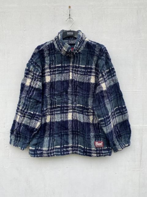 Other Designers Budweiser × PPFM - BUDWEISER PULL OVER FLEECE ZIPPER WITH POCKET BLACK