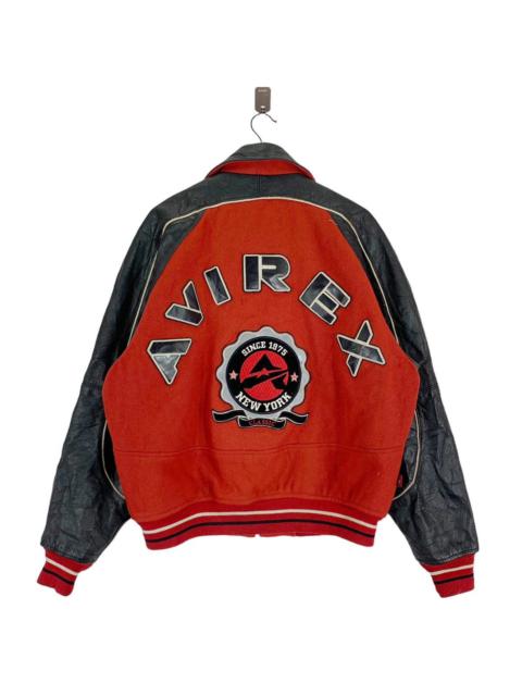 Other Designers VINTAGE AVIREX USA VARSITY LEATHER JACKET
