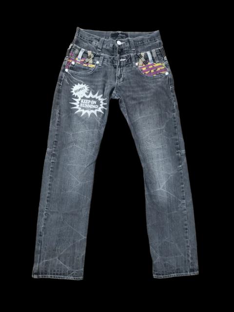 Other Designers RESPECT - Keep On Running! Streetwear Denim