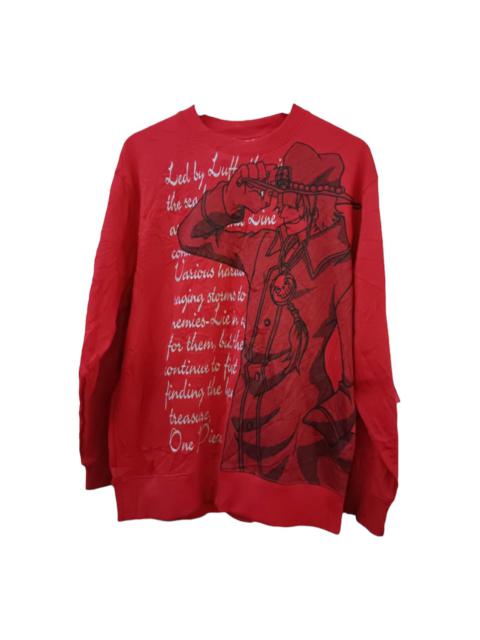 Other Designers One Piece - One Peace D Ace Script Crewneck Sweatshirt | Akira Zorro