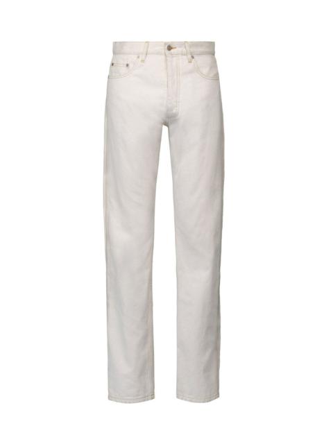 Maison Margiela STRAIGHT-LEG MID-RISE JEANS