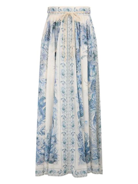 Zimmermann WANDERLUST A-LINE MAXI SKIRT