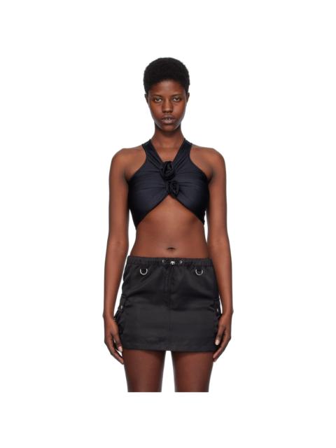 COPERNI Black Flower Tank Top