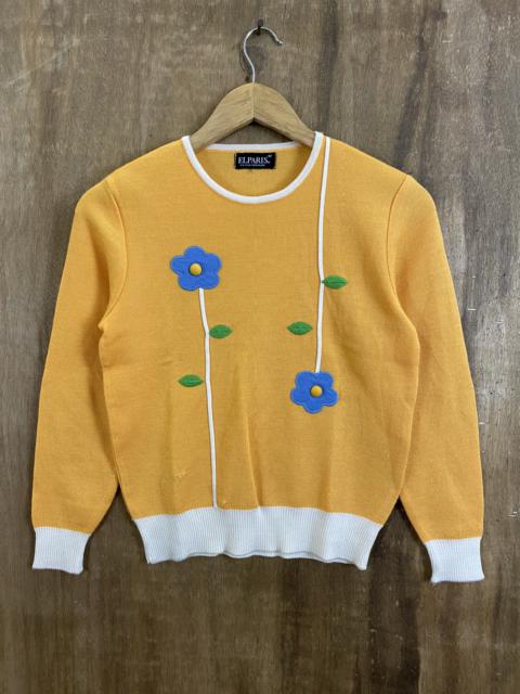 Other Designers Japanese Brand - Elparis Tokyo Kobe Yellow Knit Sweaters #1811