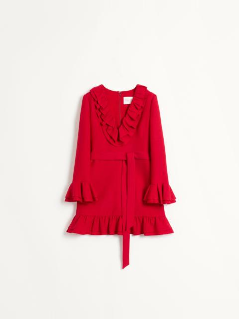 Valentino CREPE COUTURE SHORT DRESS