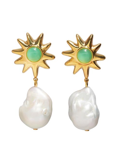 LIZZIE FORTUNATO Helios Drop Earrings
