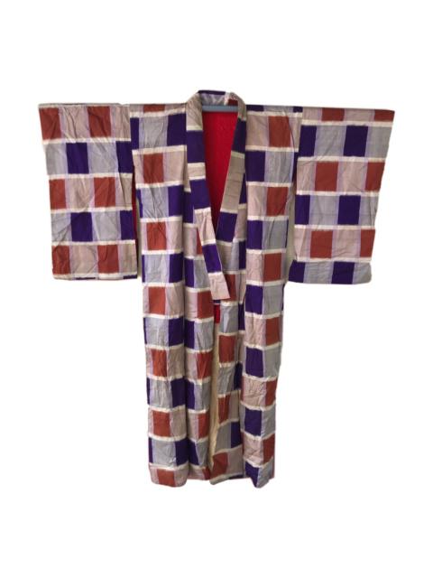 Other Designers Vintage - Vintage Checkered kimono