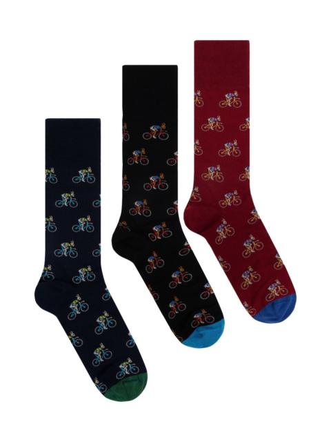Paul Smith Printed socks - 3 pack