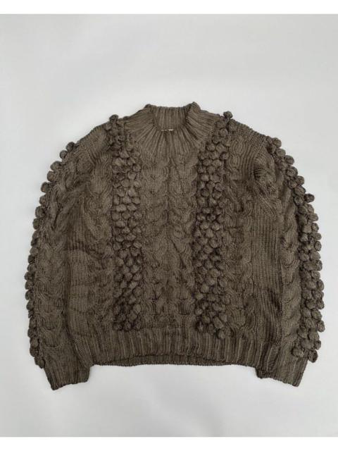Issey Miyake Cable Knit Wool Sweaters