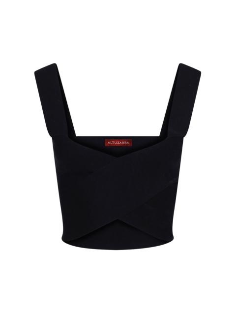 Altuzarra Mylas Knit Top black