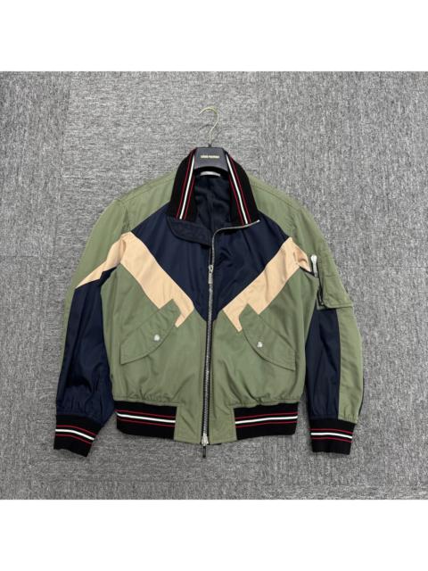 Dior contrast patchwork jacket
