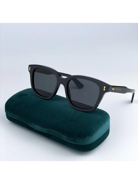 GUCCI NEW Gucci GG1264S 001 Black Grey Square Men Sunglasses