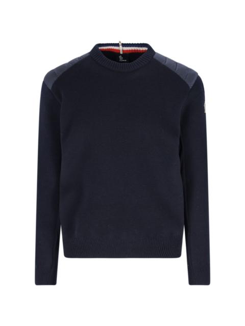 Moncler Grenoble VIRGIN WOOL BLEND CREWNECK SWEATER
