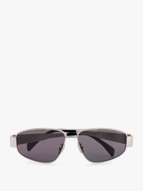 CELINE Celine Metal Sunglasses Silver Men