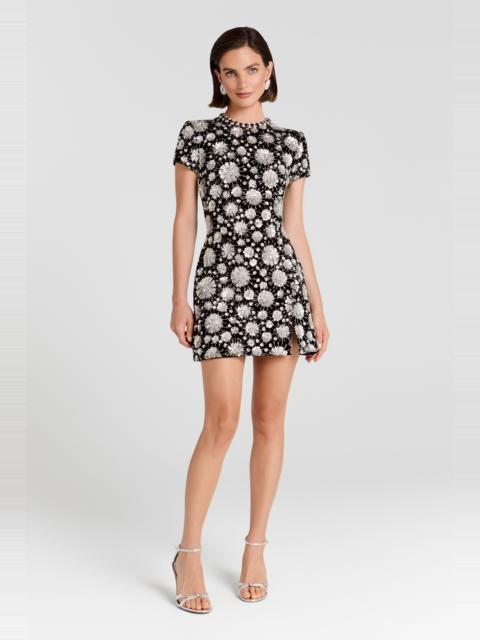 NADINE MERABI Evie Silver Dress