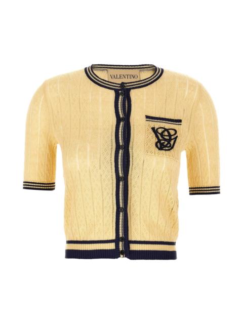 Valentino Valentino Garavani Women Valentino Garavani Vg Embroidery Cardigan