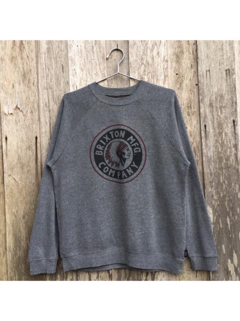 Other Designers Vintage - Vintage Brixton Red Indian Crewneck Sweatshirt