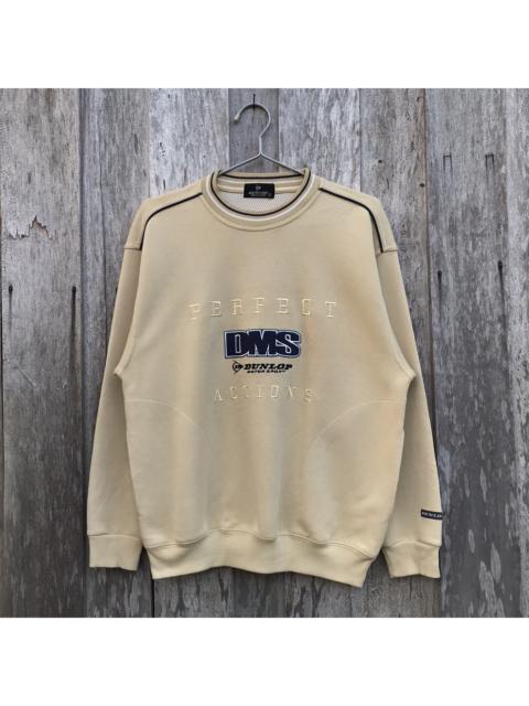 Other Designers Vintage - Vintage Dunlop Motorsport Spell Out Sweatshirt Big Logo