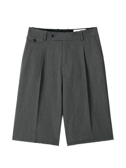 Tonywack Tonywack Frayed-hem Tailored Shorts