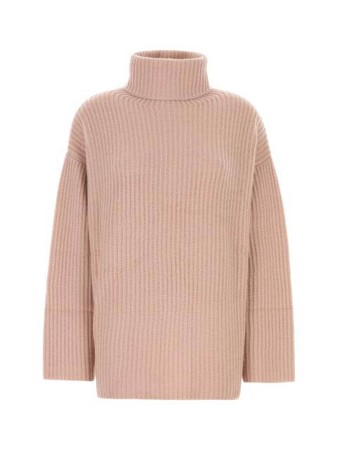 LE KASHA Pink cashmere Lisbon sweater