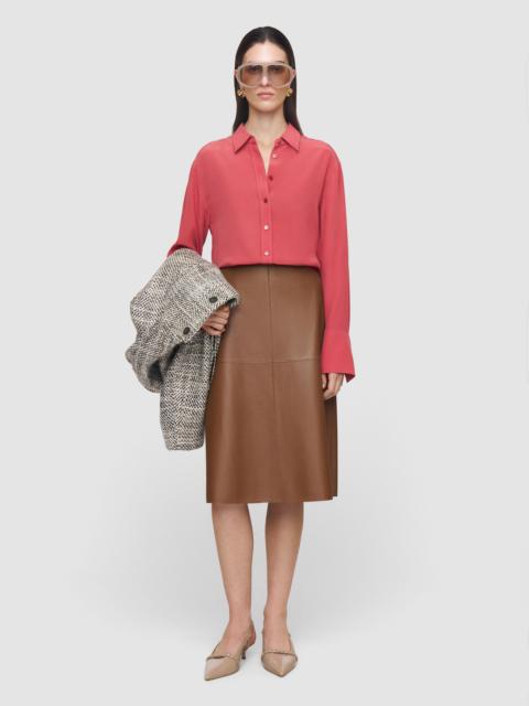 JOSEPH Joe Crepe de Chine Silk Blouse