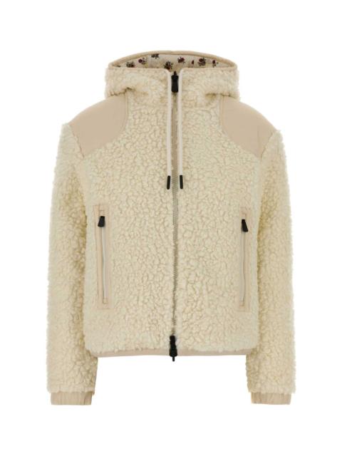 Moncler Grenoble Moncler Grenoble Women Ivory Boucle Reversible Jacket