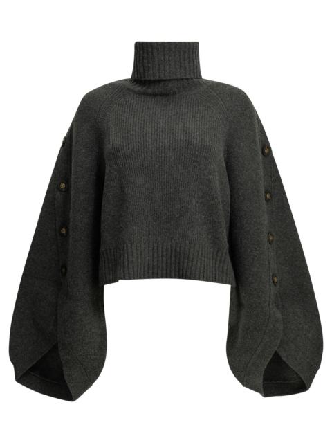 Zimmermann Zimmermann Valiant Turtleneck Sweater Grey