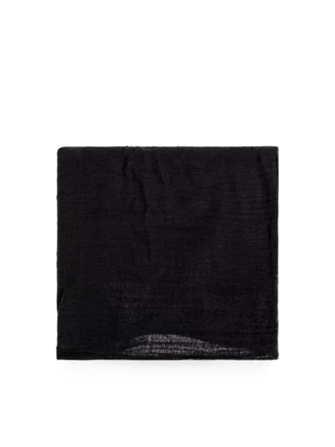 Rick Owens Wool and cashmere scarf