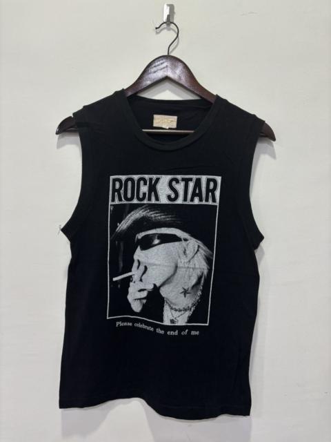 Other Designers Vintage Sexy Dynamite Rockstar Sleeveless Tshirt