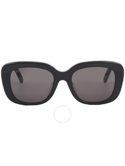 BALENCIAGA Balenciaga Grey Square Ladies Sunglasses BB0295SK 001 54