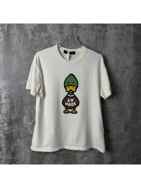 Louis Vuitton Louis Vuitton Nigo Collaboration Comic Duck Knit Short-Sleeve