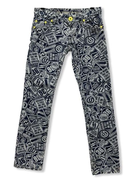 Other Designers Japanese Brand - BEST OFFER! Vtg Printed Pants Inspired by Hysteric Glamour!