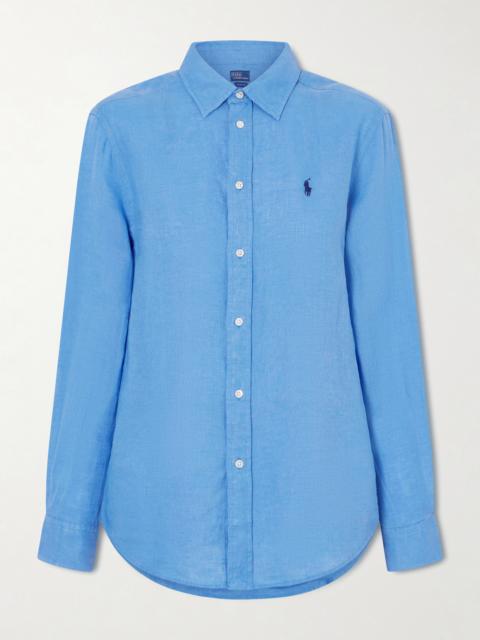 Polo Ralph Lauren Embroidered Linen Shirt