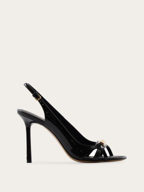 FERRAGAMO Ferragamo New Vara Buckle Slingbacks
