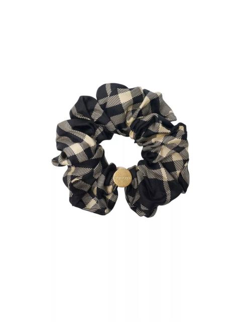 Burberry Check Silk Scrunchie