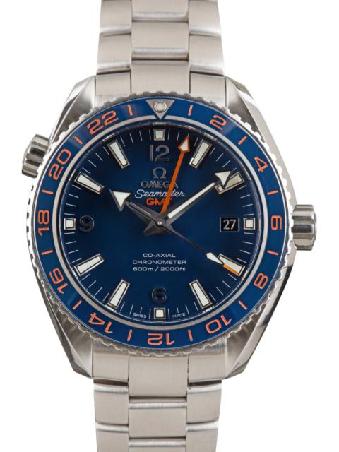 Pre-owned Omega Seamaster Planet Ocean 600M GMT