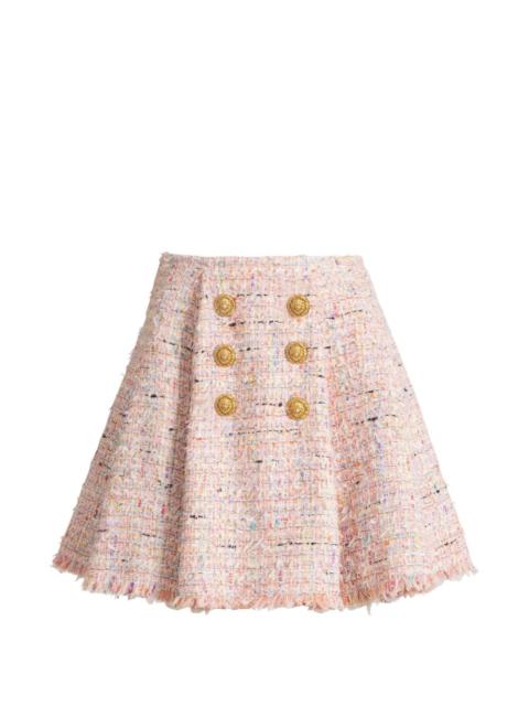 Balmain Balmain Women Tweed Mini Skirt