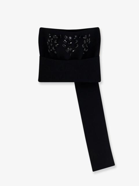 Other Designers Alberta Ferretti Wool Knit Top