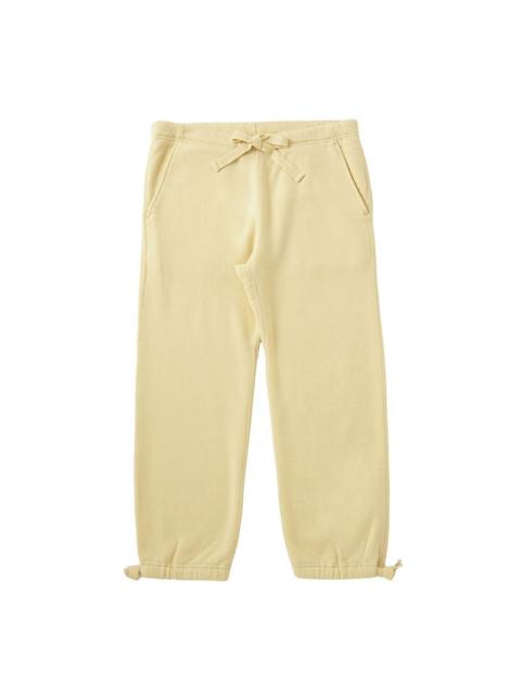 visvim PFV SWEAT PANTS (FINE WOOL) YELLOW