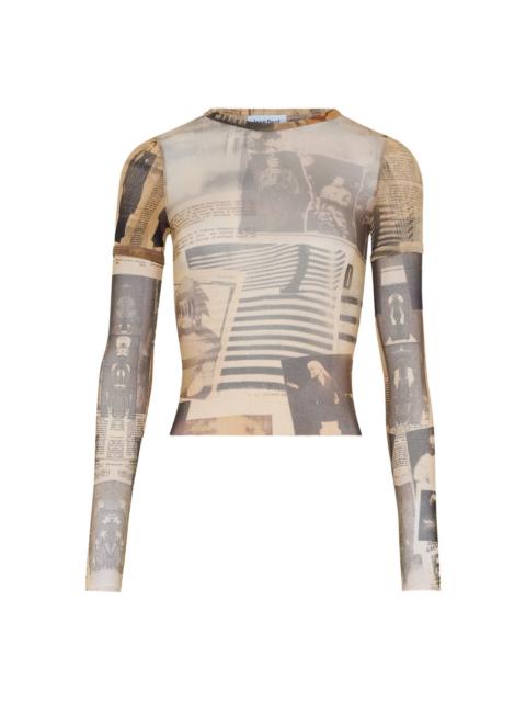 Jean Paul Gaultier Jean Paul Gaultier Neutrals Tops Women