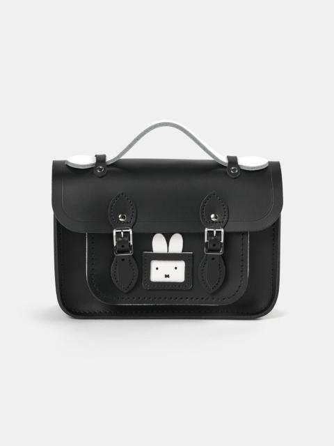Cambridge Satchel The Peekaboo Miffy Mini Satchel - Black & Brilliant White