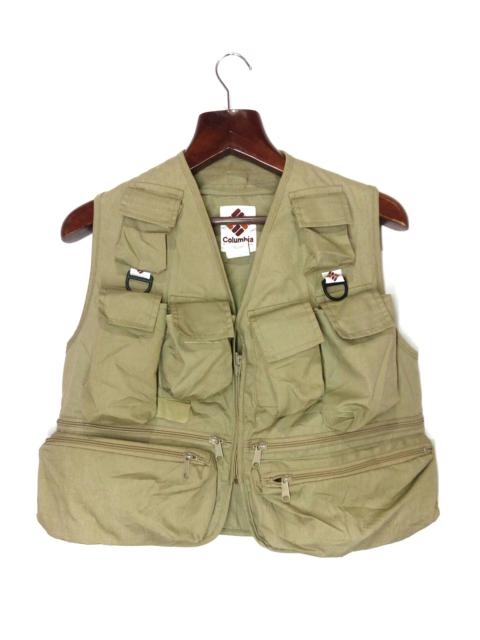 Other Designers Designer - Columbia multi pocket multi function utility cargo parachute vest jacket