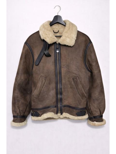 Other Designers Vintage AVIREX Type B-3 Shearling Flight Jacket – U.S. Army