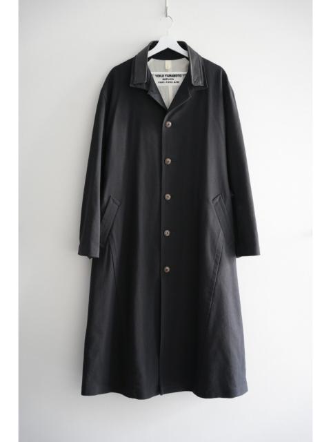 Yohji Yamamoto Yohji Yamamoto 15aw Leather Collar Belt Coat