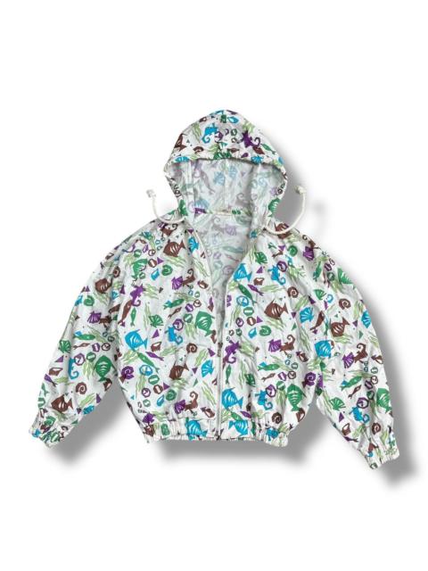 Other Designers Ellesse × Vintage - Vintage Ellesse Over Printed Hoodie