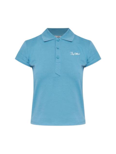 THE ATTICO Jersey polo shirt