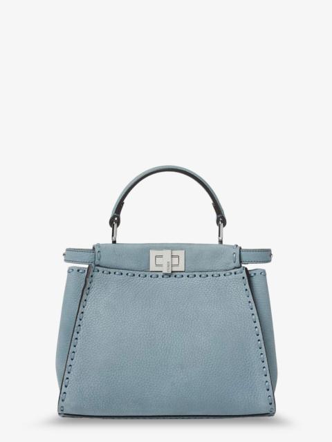 FENDI Fendi Peekaboo Mini Leather Crossbody Bag