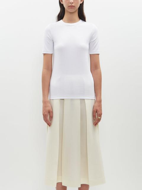 TOTEME Classic Rib Tee — White